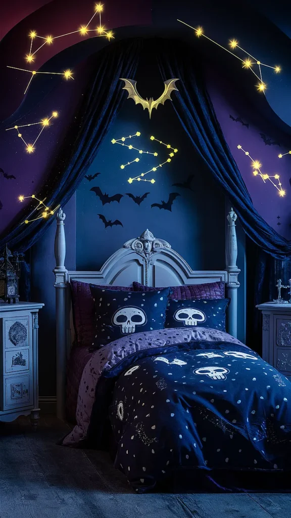 gothic bedroom kids