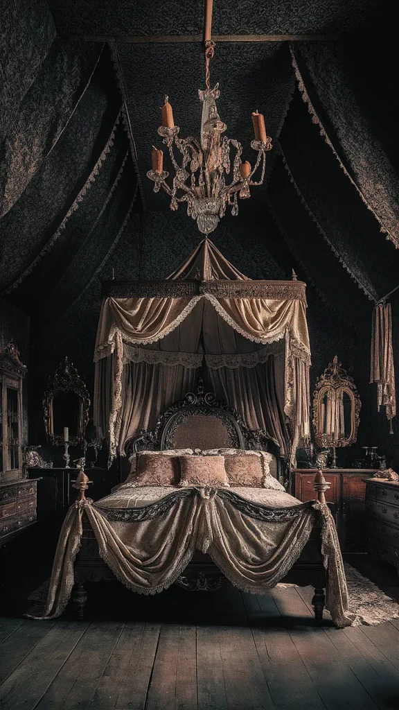 gothic bedroom victorian