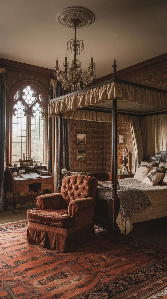 gothic bedroom victorian