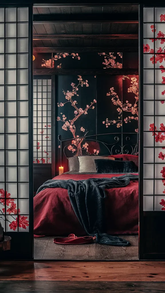 japanese gothic bedroom