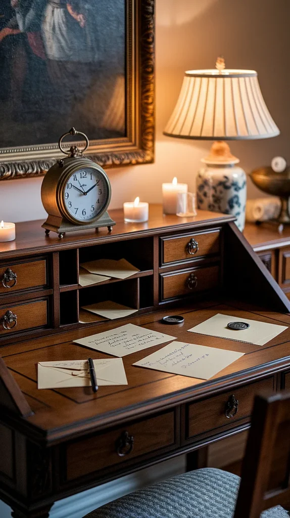 light academia bedroom aesthetic