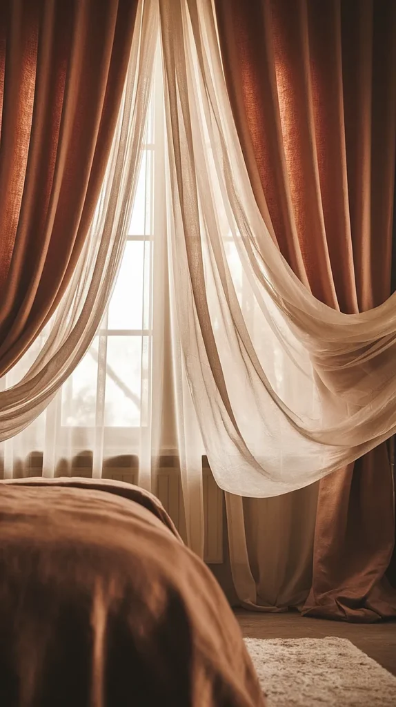 light academia bedroom curtains