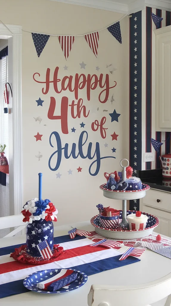 4th of july decorations kitchen