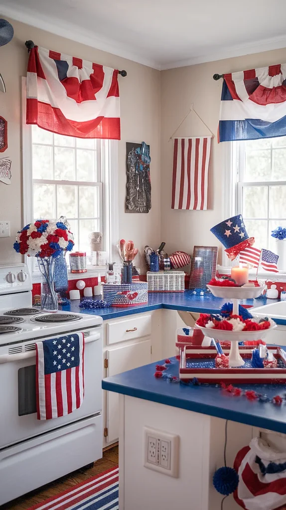 4th of july decorations kitchen