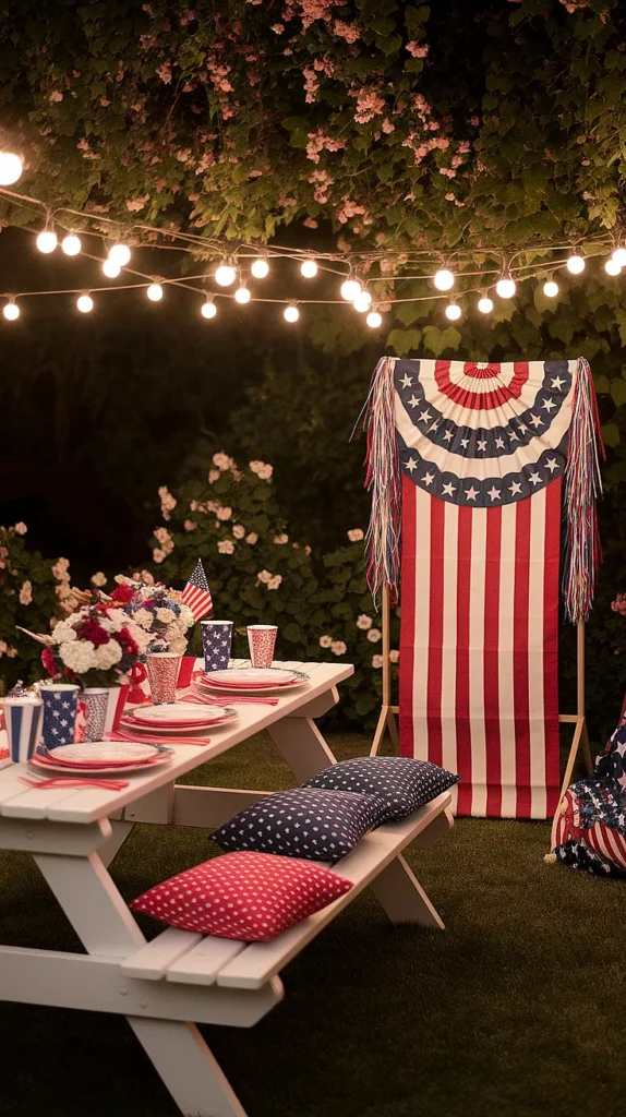 4th of july decorations outdoor