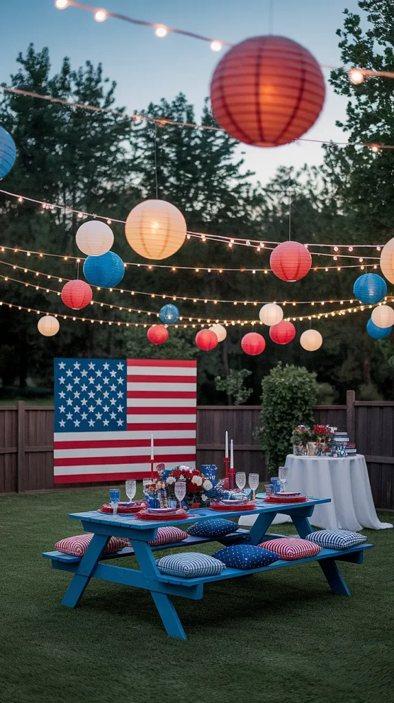 4th of july decorations outdoor