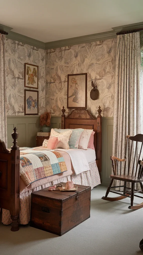 antique bedroom ideas kids