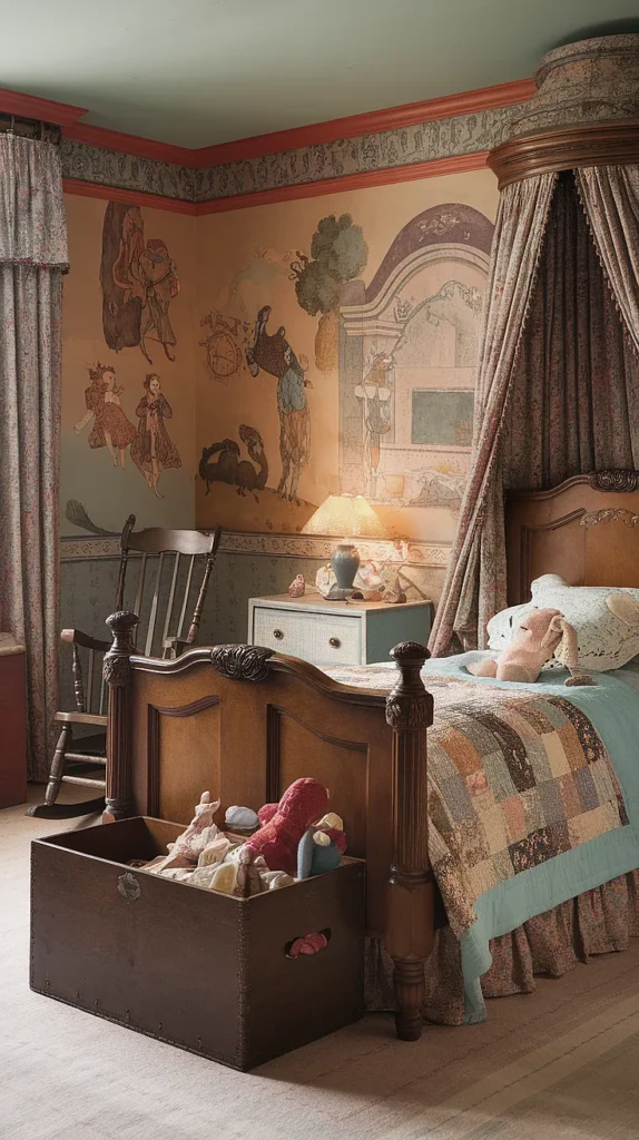 antique bedroom ideas kids