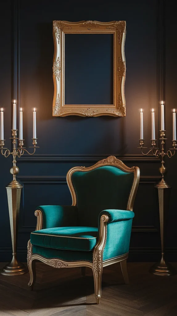 antique gold house décor
