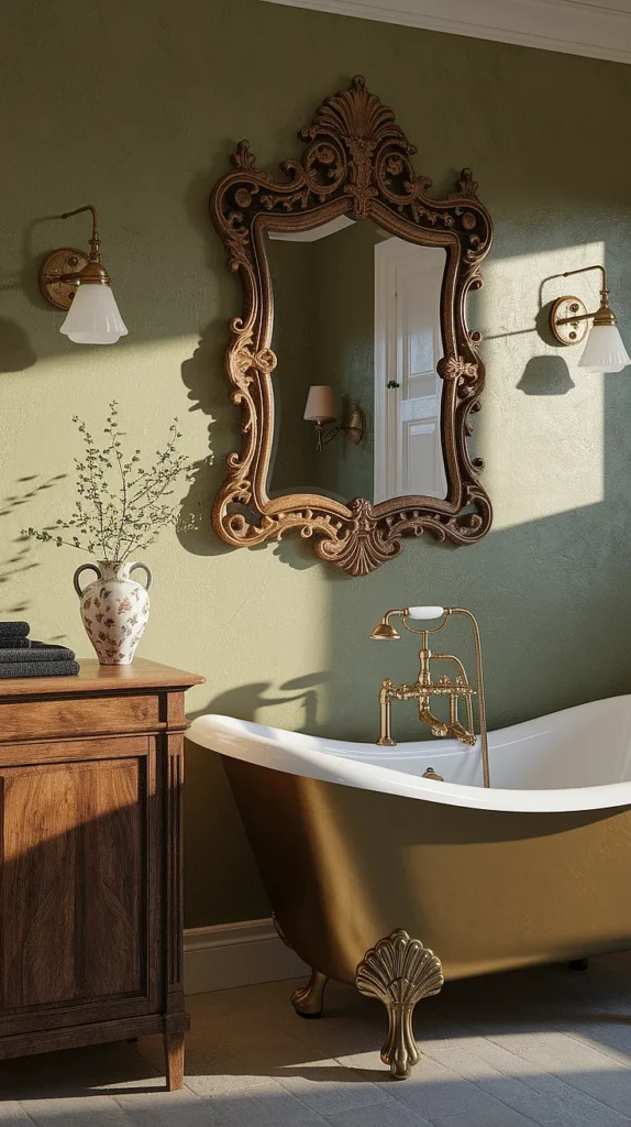 antique house decor bathroom
