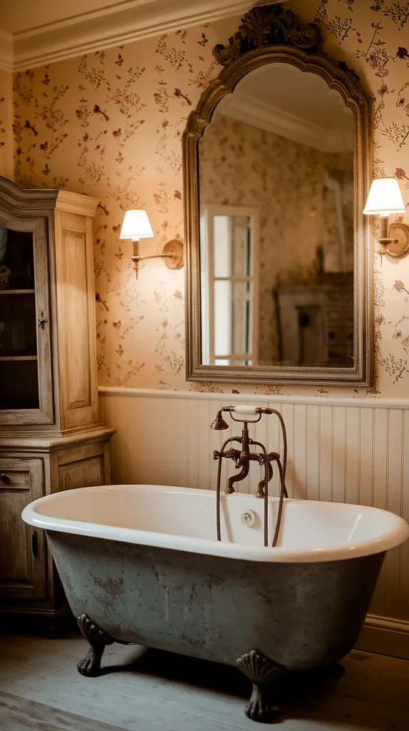 antique house decor bathroom