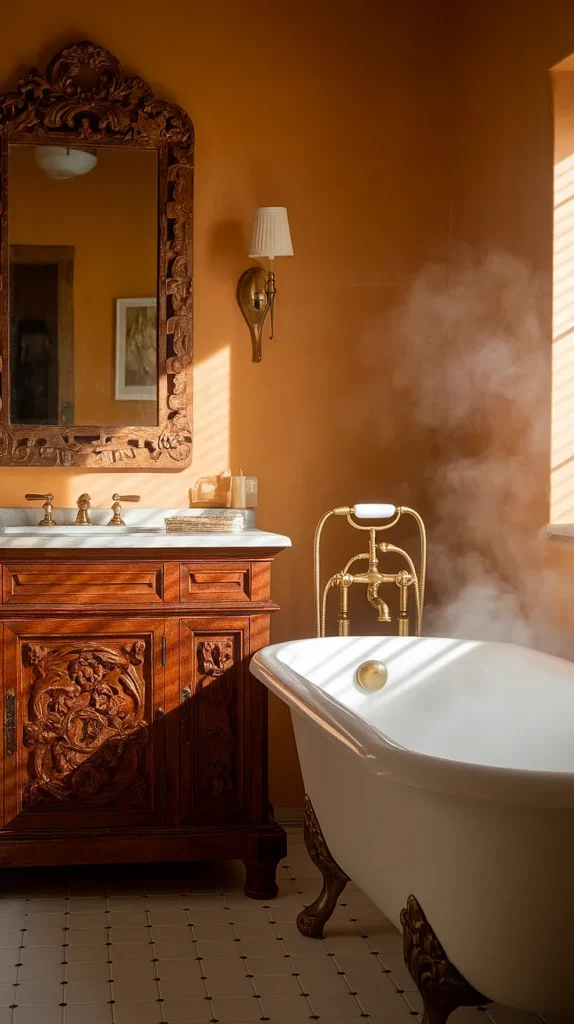 antique house decor bathroom