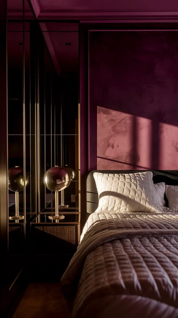 dark plum bedroom ideas