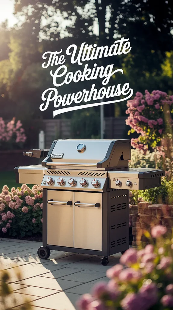 luxury outdoor kitchen grill