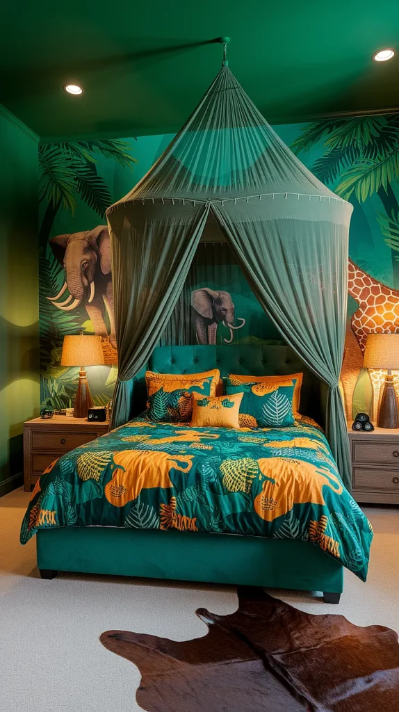 safari bedroom for boys