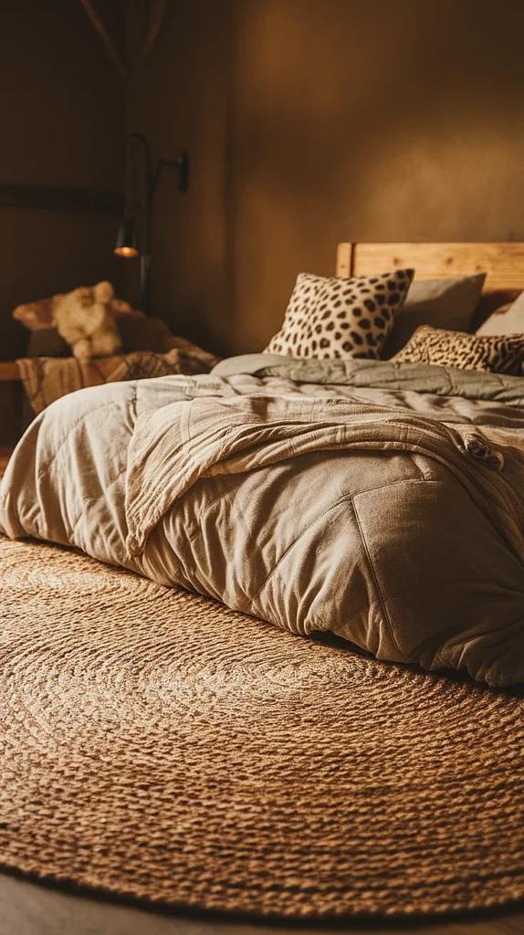 safari bedroom rug