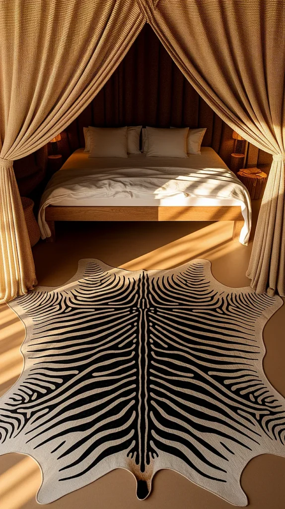 safari bedroom rug