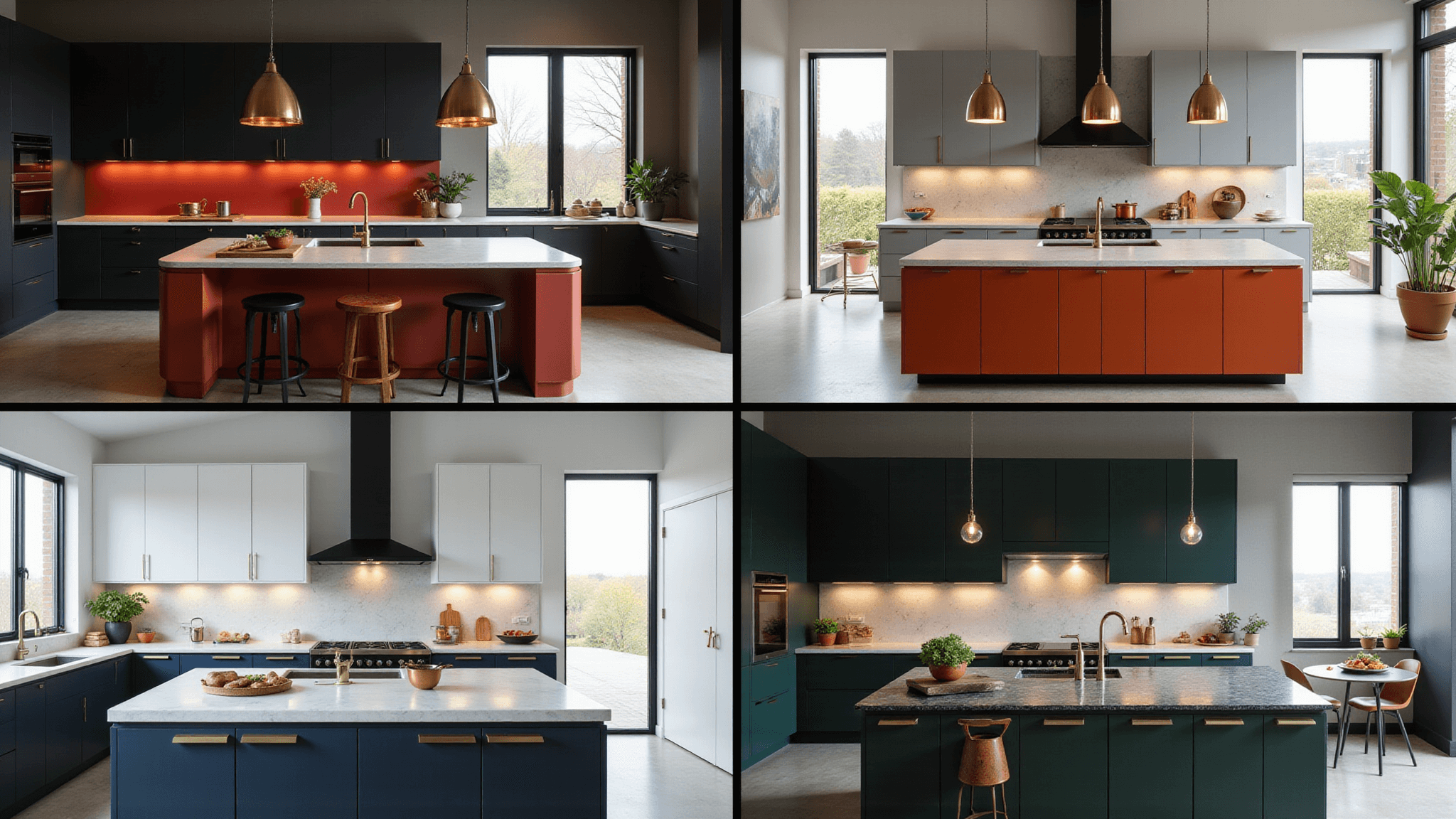 Daring Kitchen Cabinet Color Combinations: Transform Your Space With ...