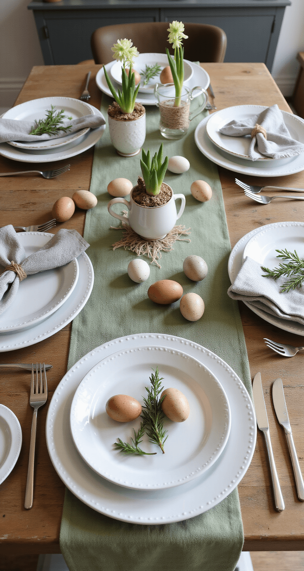 The Easter Table That'll Make Your Guests Actually Want to Linger (No Boring Beige Allowed) Modern farmhouse Easter table
