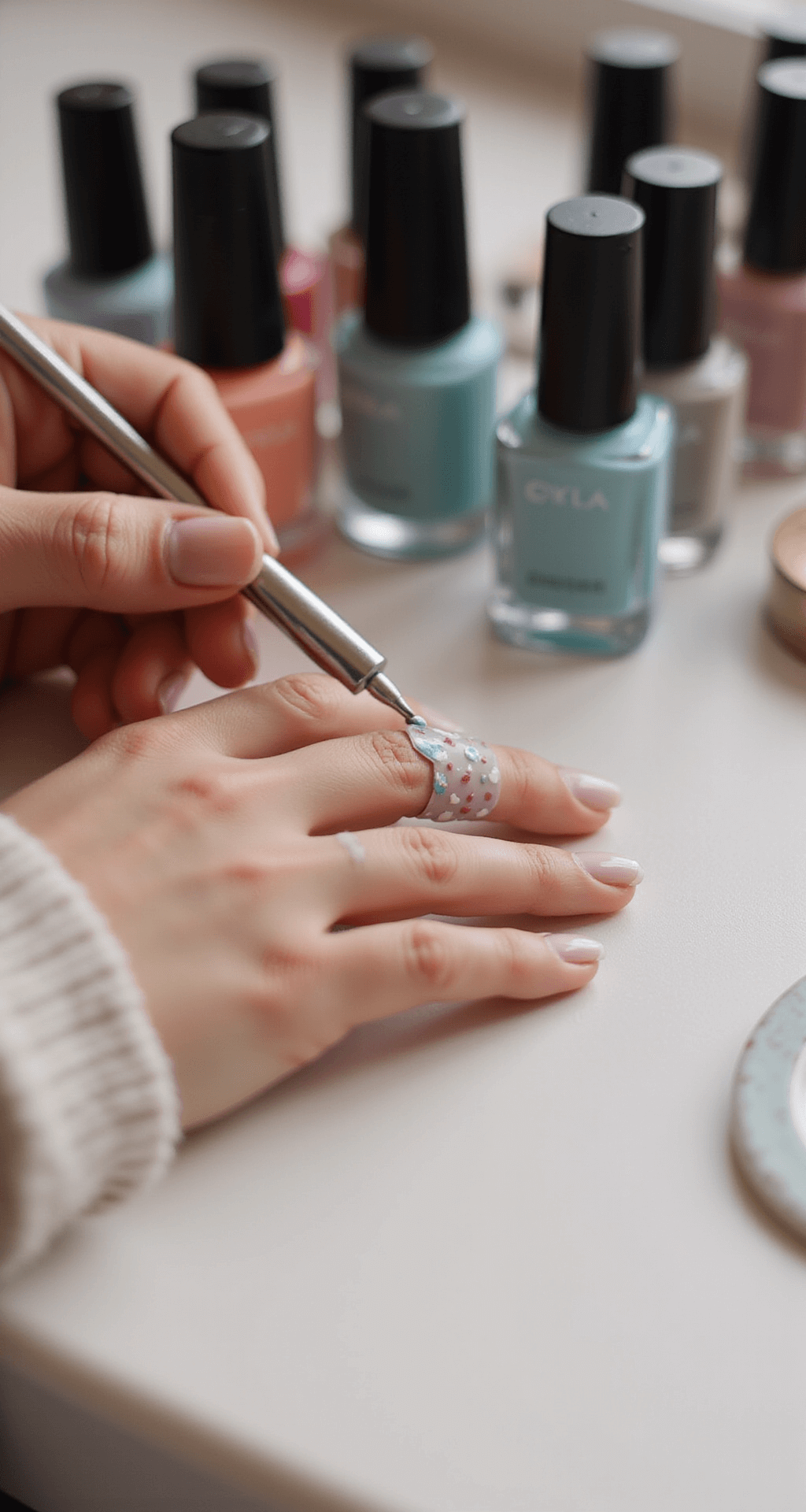 Cute Simple Christmas Nails That Won't Make You Want to Scream Into a Pillow