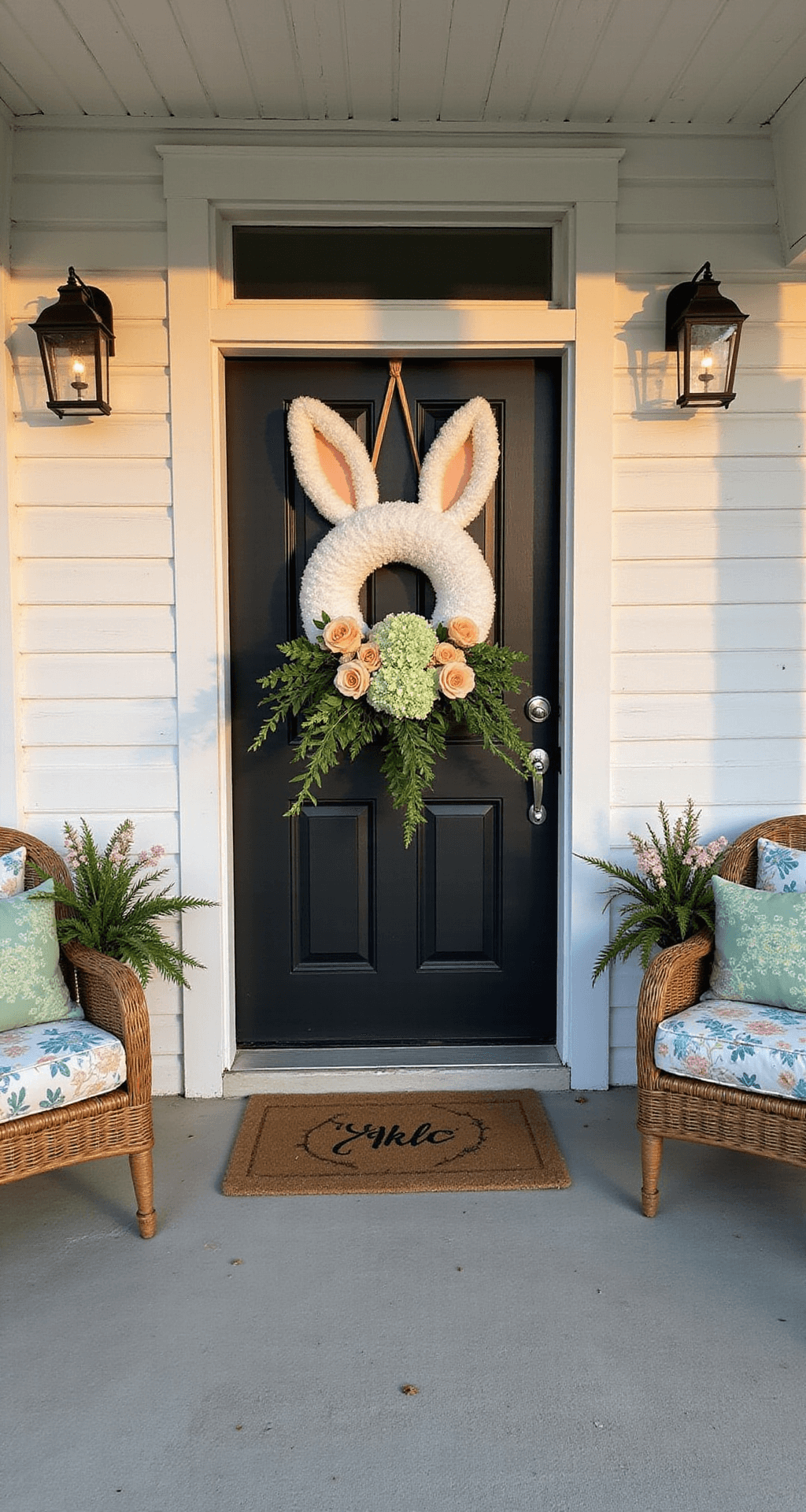How to Make a Show-Stopping Easter Bunny Wreath from Dollar Tree for Under $10