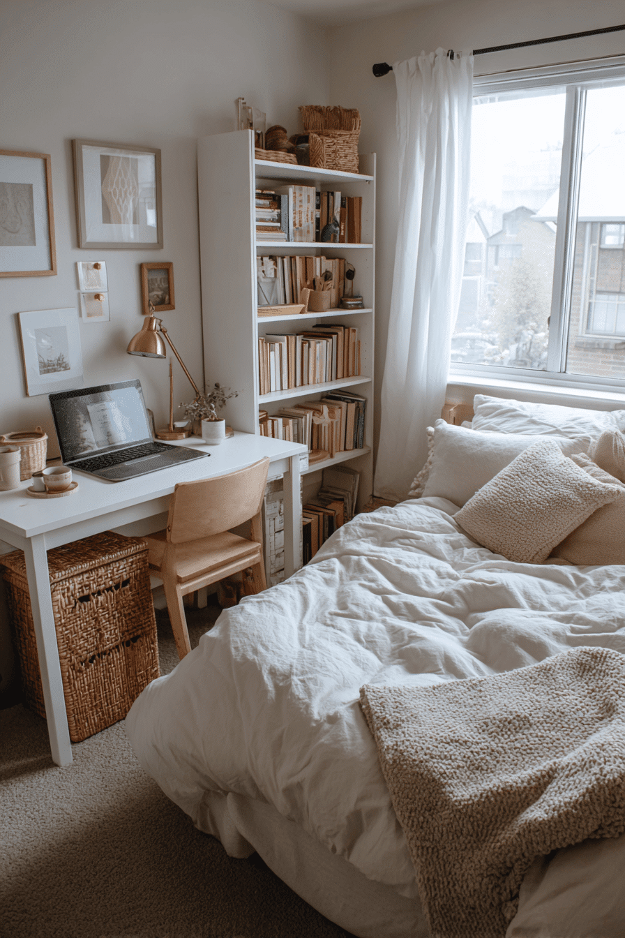 27 Bedroom With Study Table Interior Design Ideas for a Stylish and Productive Space