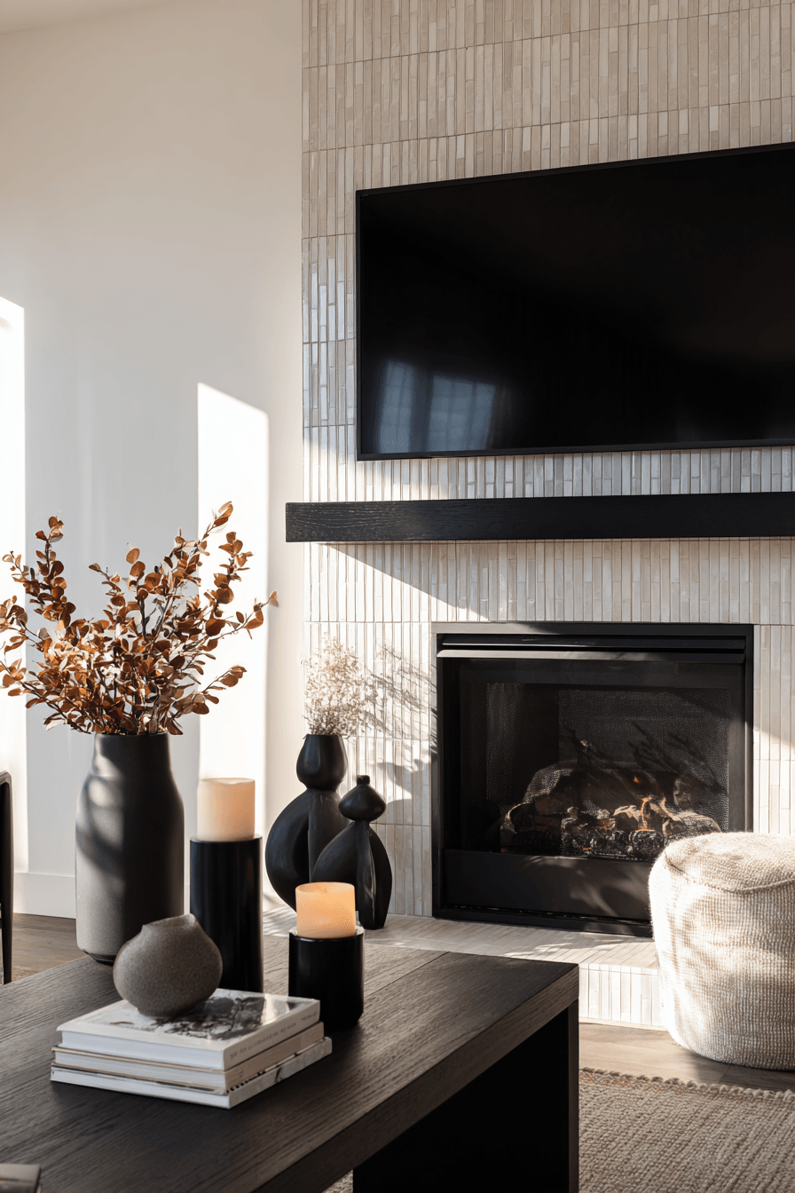 27 Mantle Decor Ideas With a TV for a Stylish Living Room