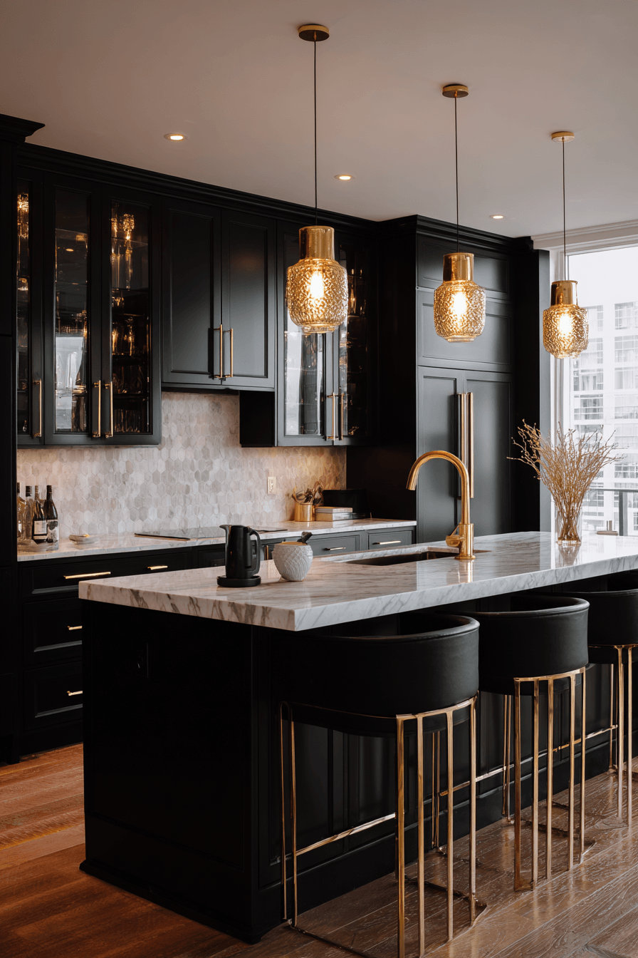 27 Dark Cabinet Kitchen Ideas for a Bold and Cozy Home