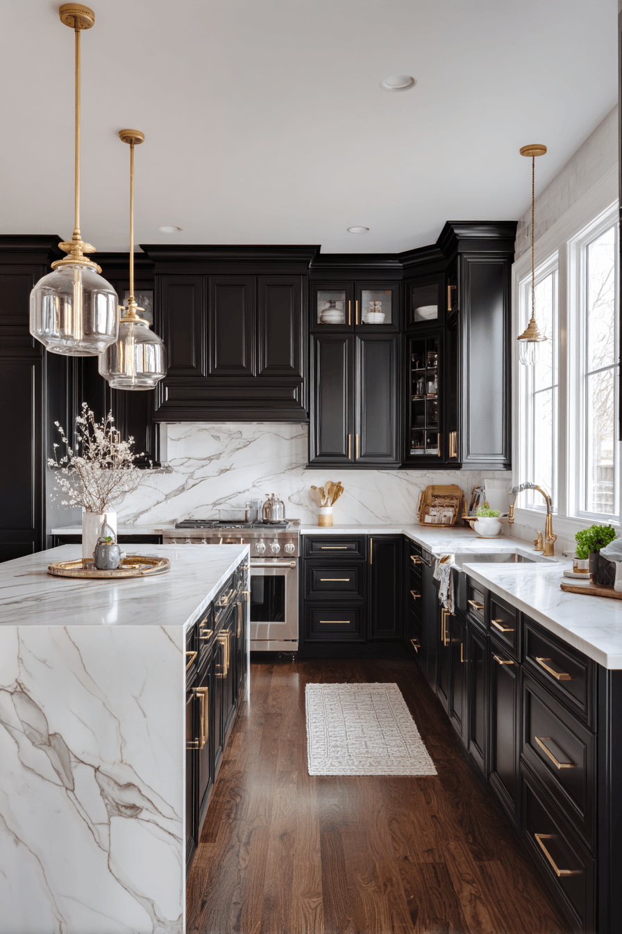 27 Dark Cabinet Kitchen Ideas for a Bold and Cozy Home