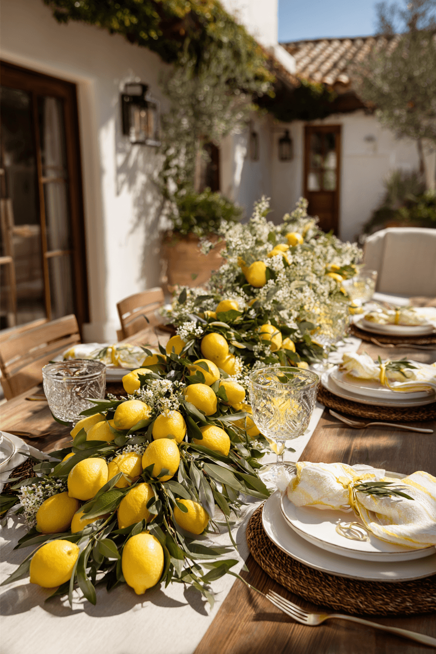 27 Italian Table Decorations for a Cozy Tuscan Dinner Party