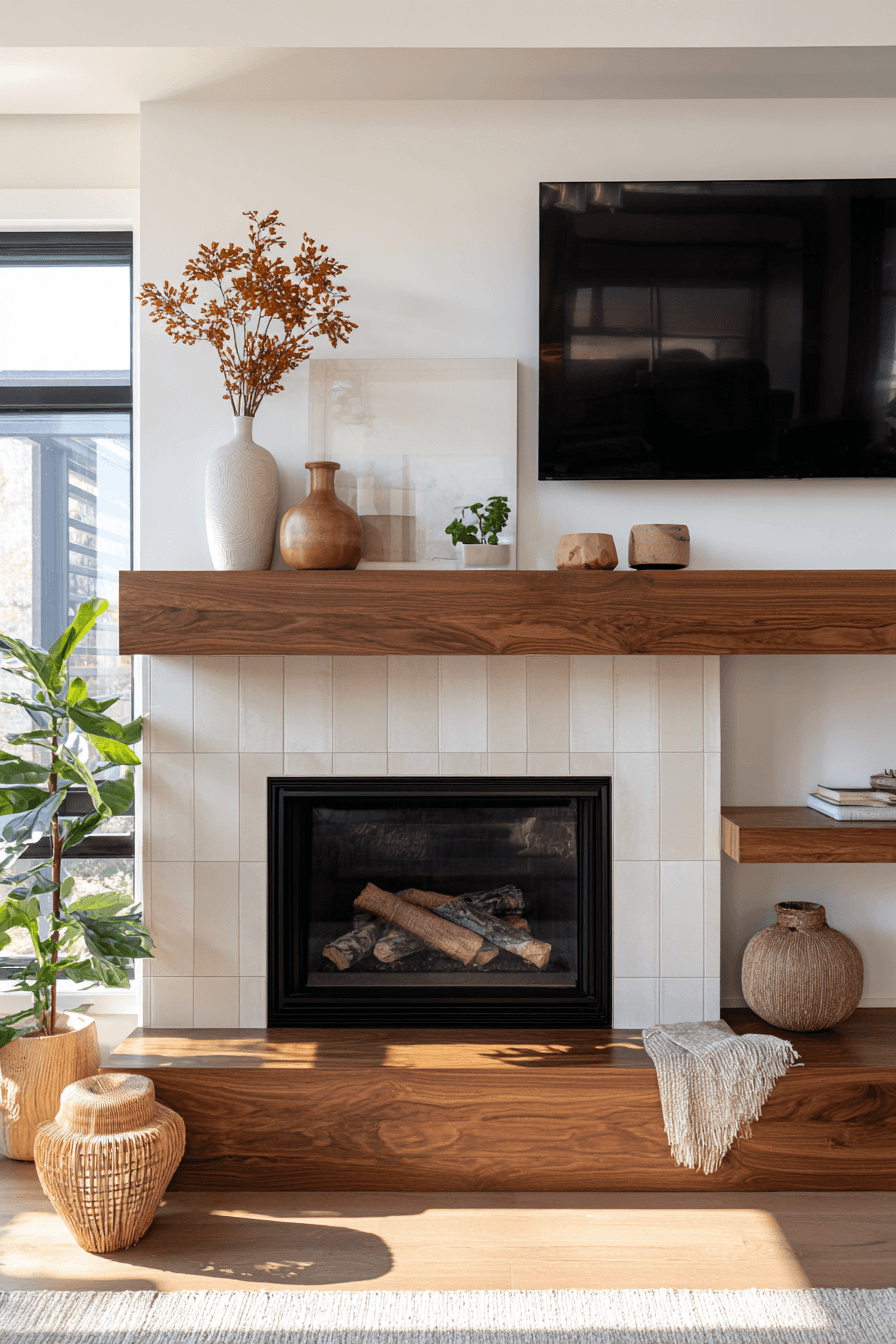27 Mantle Decor Ideas With a TV for a Stylish Living Room