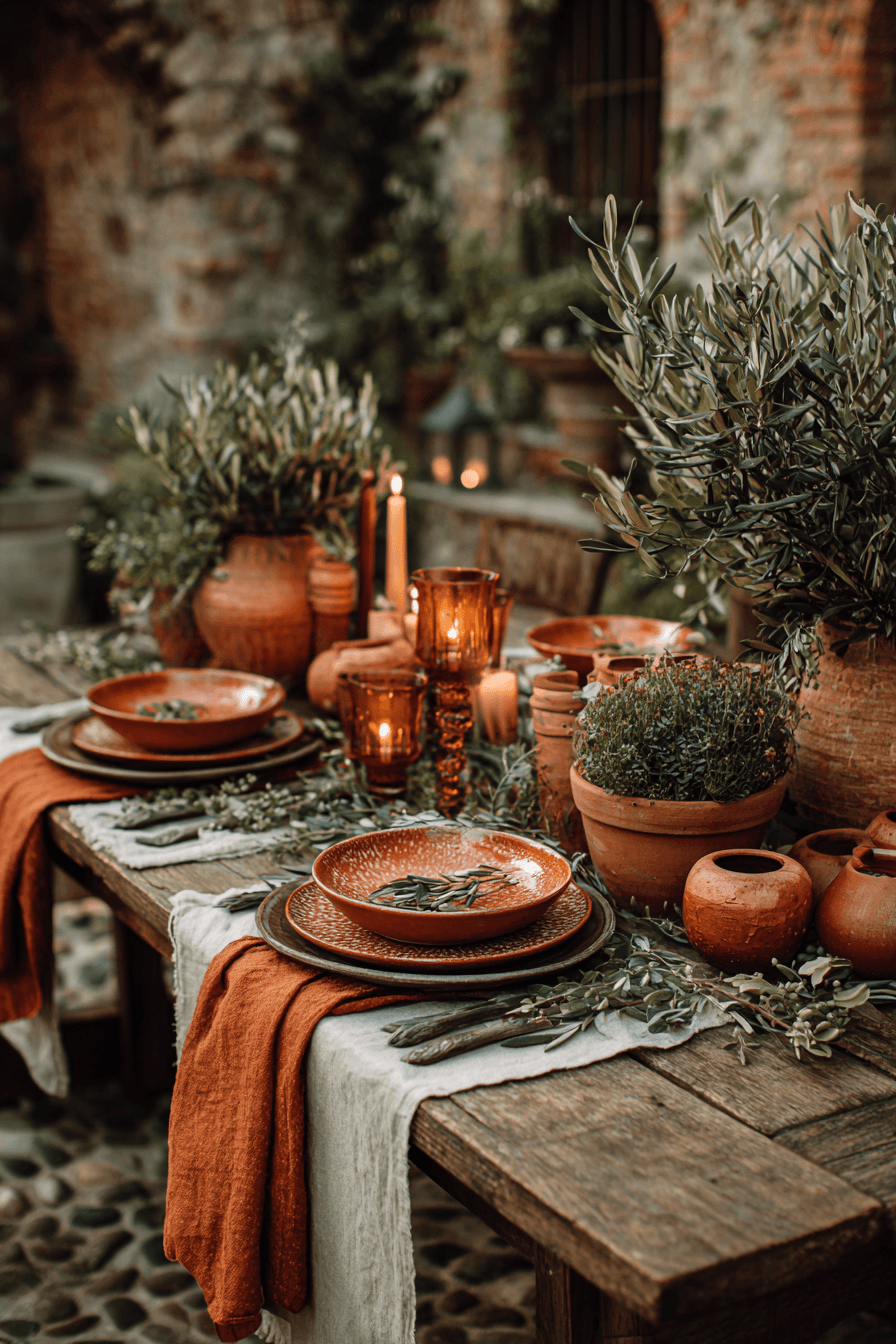 27 Italian Table Decorations for a Cozy Tuscan Dinner Party