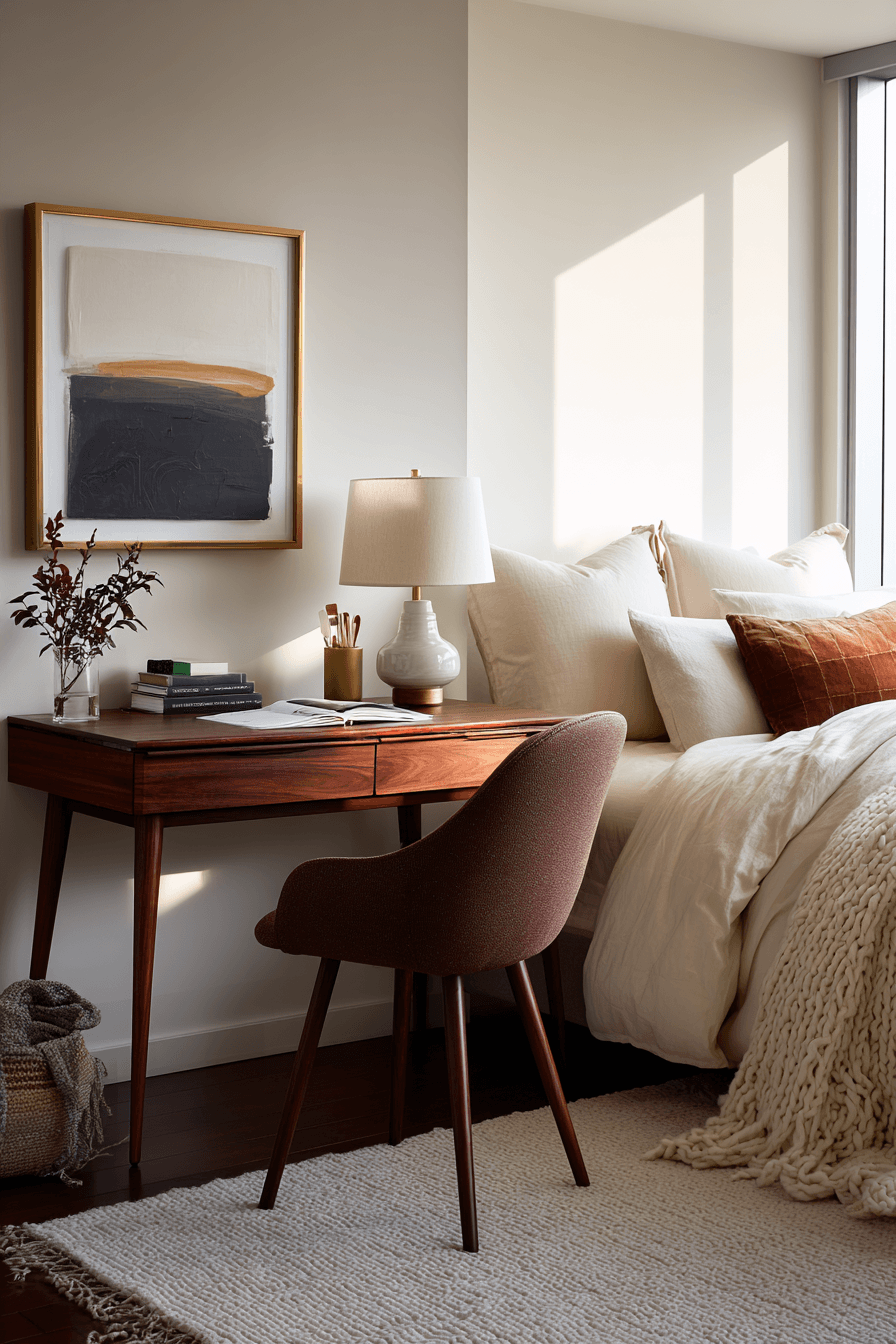 27 Bedroom With Study Table Interior Design Ideas for a Stylish and Productive Space