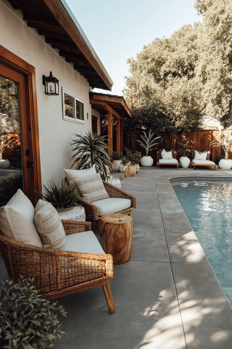 27 Above Ground Pool With Deck Off House Ideas for a Dreamy Backyard Oasis