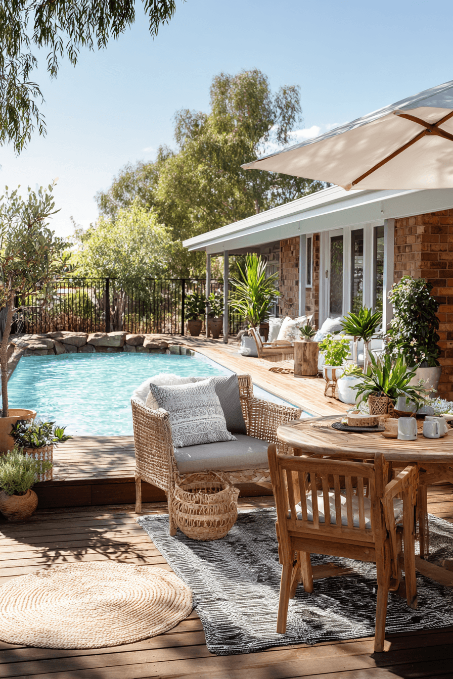 27 Above Ground Pool With Deck Off House Ideas for a Dreamy Backyard Oasis