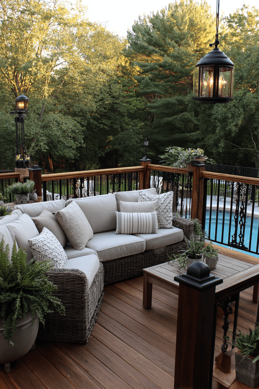 27 Above Ground Pool With Deck Off House Ideas for a Dreamy Backyard Oasis