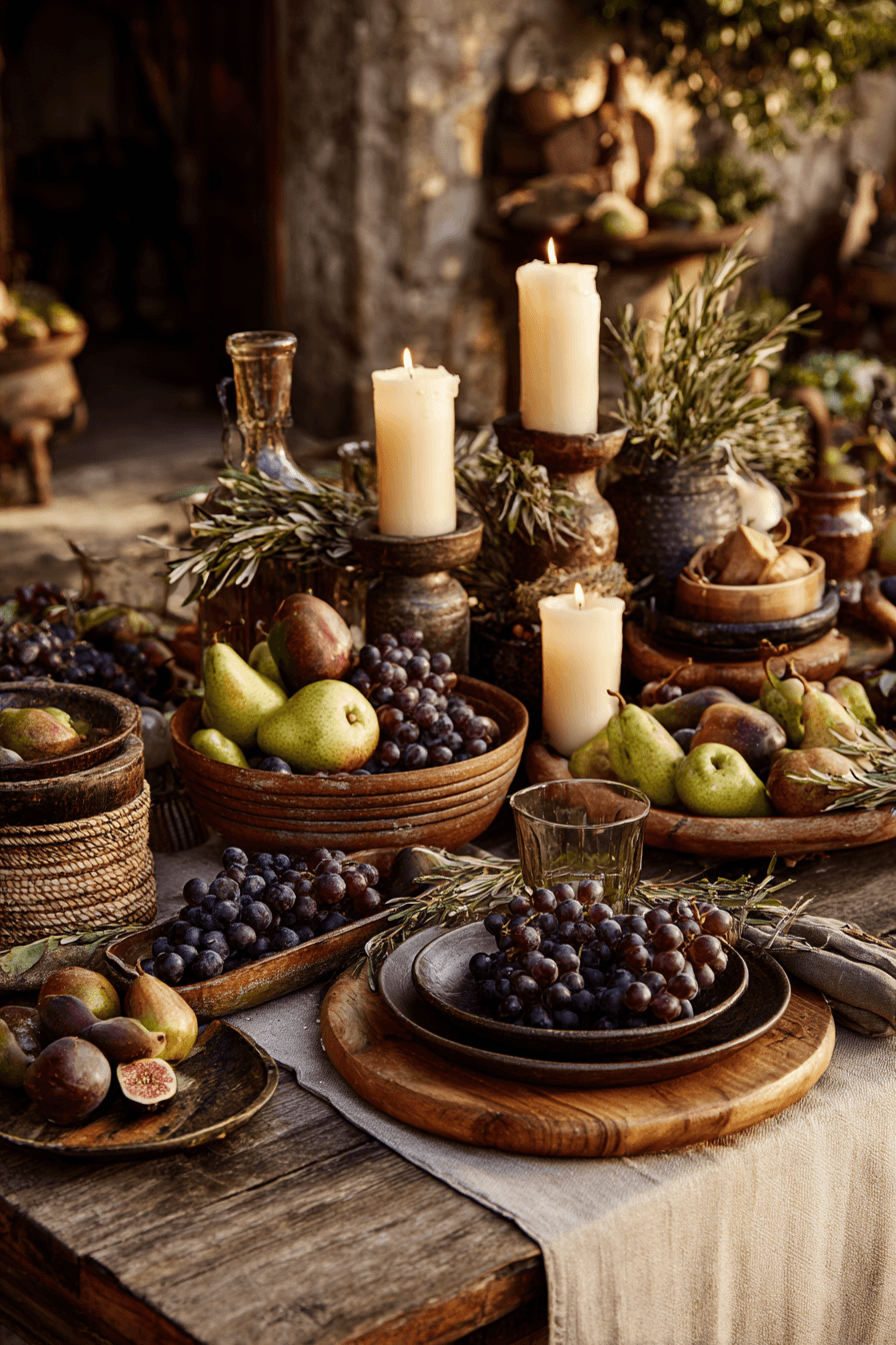 27 Italian Table Decorations for a Cozy Tuscan Dinner Party