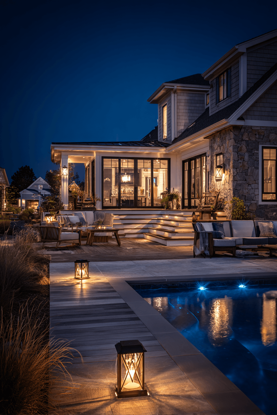 27 Above Ground Pool With Deck Off House Ideas for a Dreamy Backyard Oasis