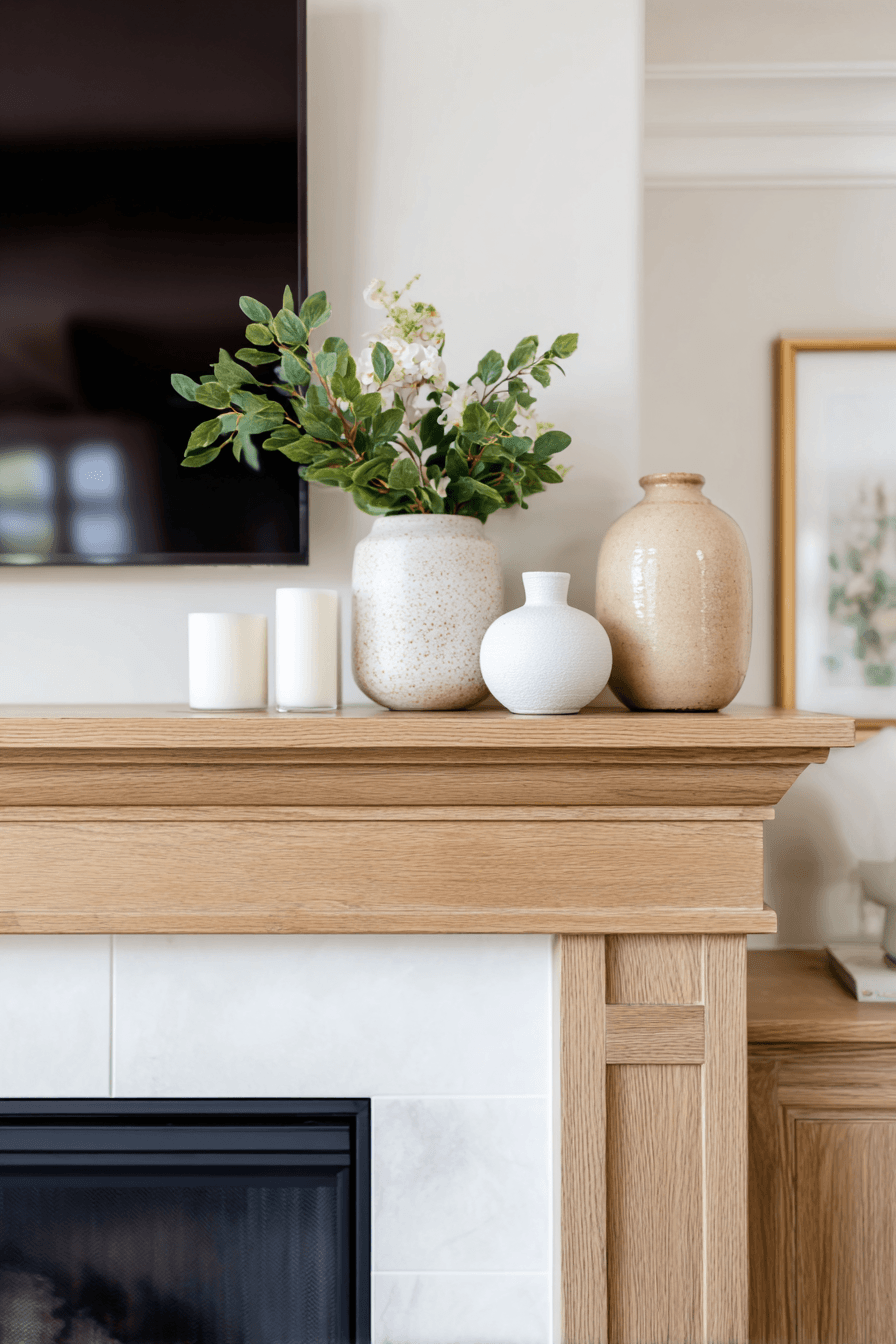 27 Mantle Decor Ideas With a TV for a Stylish Living Room