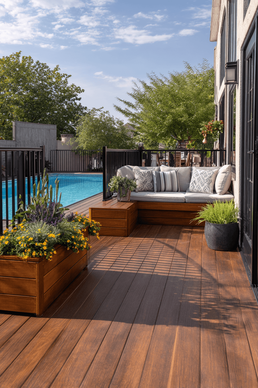 27 Above Ground Pool With Deck Off House Ideas for a Dreamy Backyard Oasis
