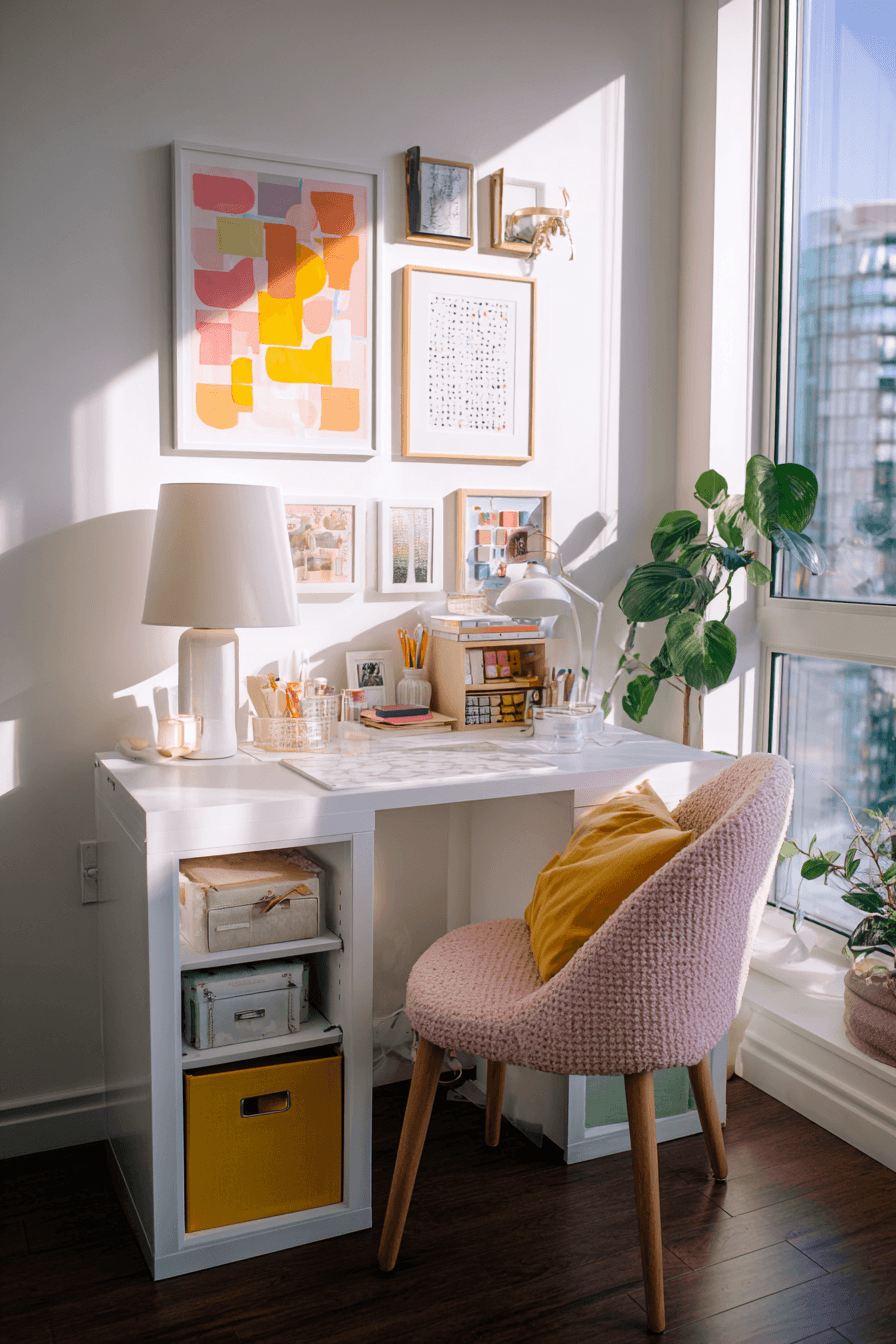 27 Dopamine Decor Office Looks That Bring Joy to Your Desk