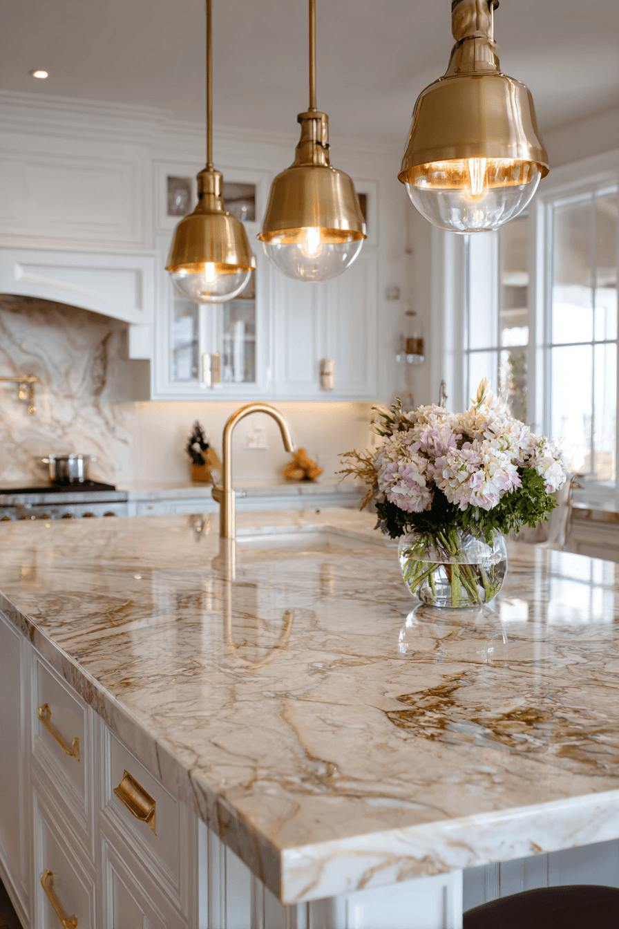 27 Granite Countertop Looks for a High End Home Design