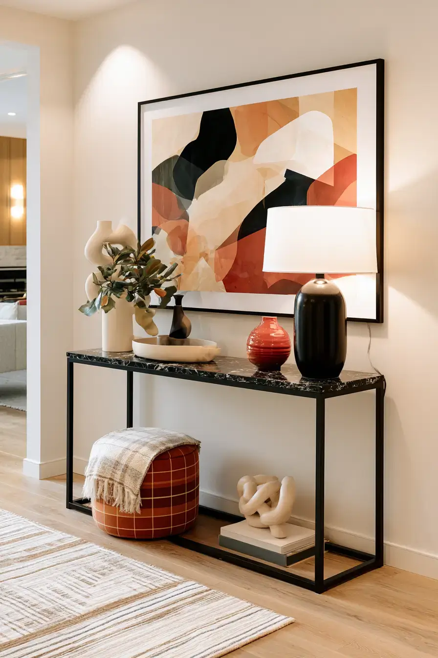 27 Luxury Console Table Ideas For A Stunning Entryway