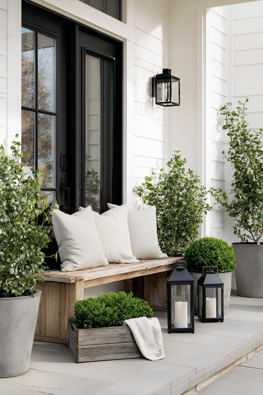 27 Farmhouse Porch Decor Ideas for a Cozy Front Porch Refresh