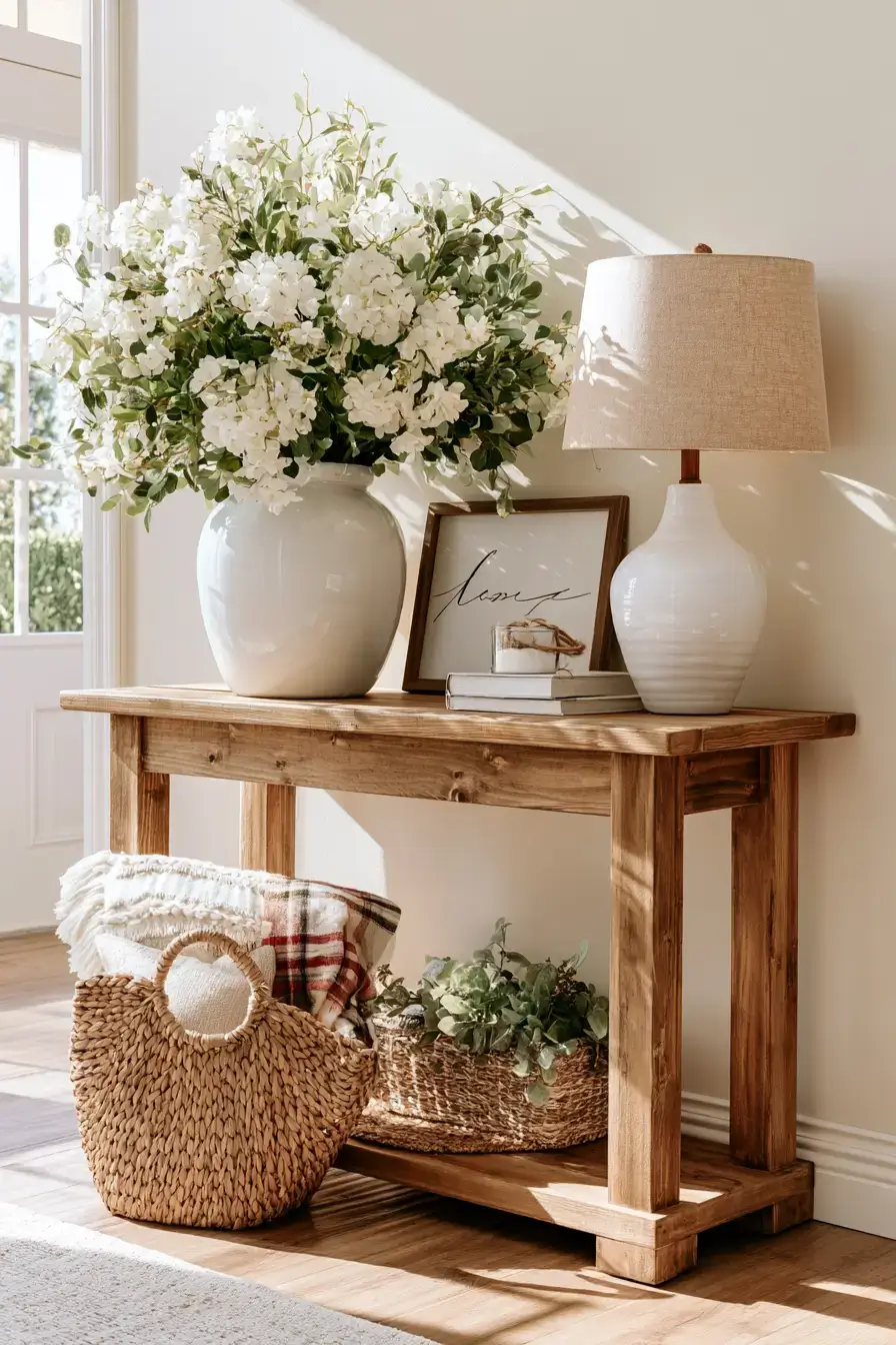 27 Luxury Console Table Ideas For A Stunning Entryway