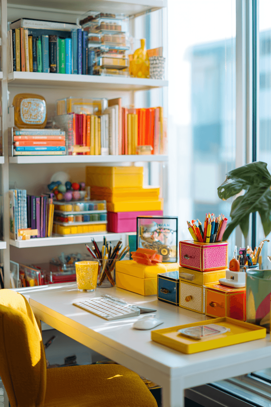 27 Dopamine Decor Office Looks That Bring Joy to Your Desk