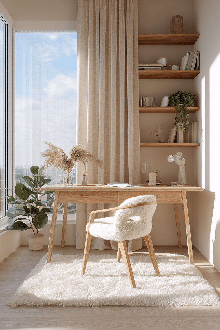 27 Wooden Study Table Ideas for a Cozy and Organized Study Corner