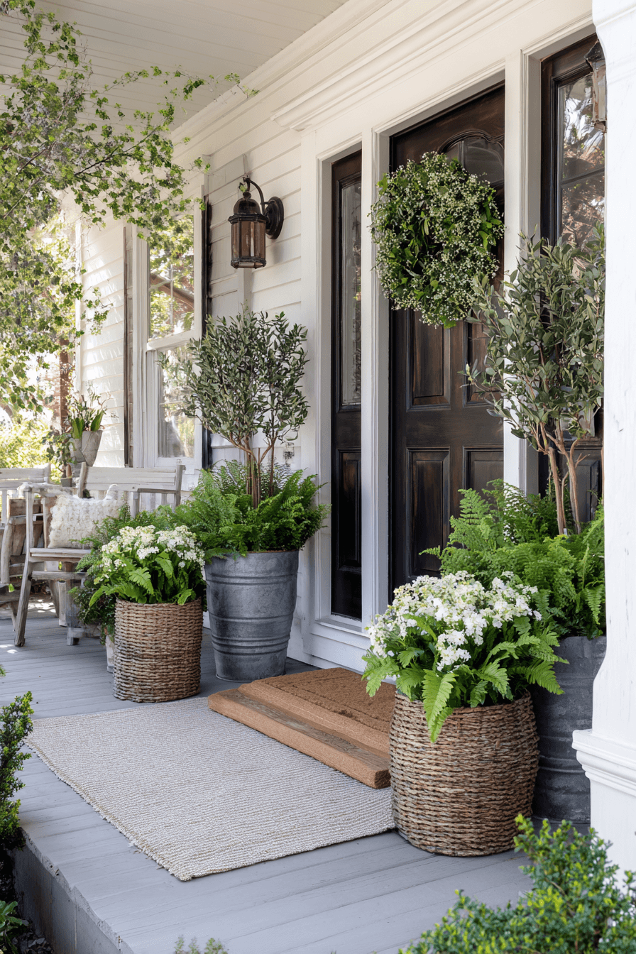 27 Farmhouse Porch Decor Ideas for a Cozy Front Porch Refresh