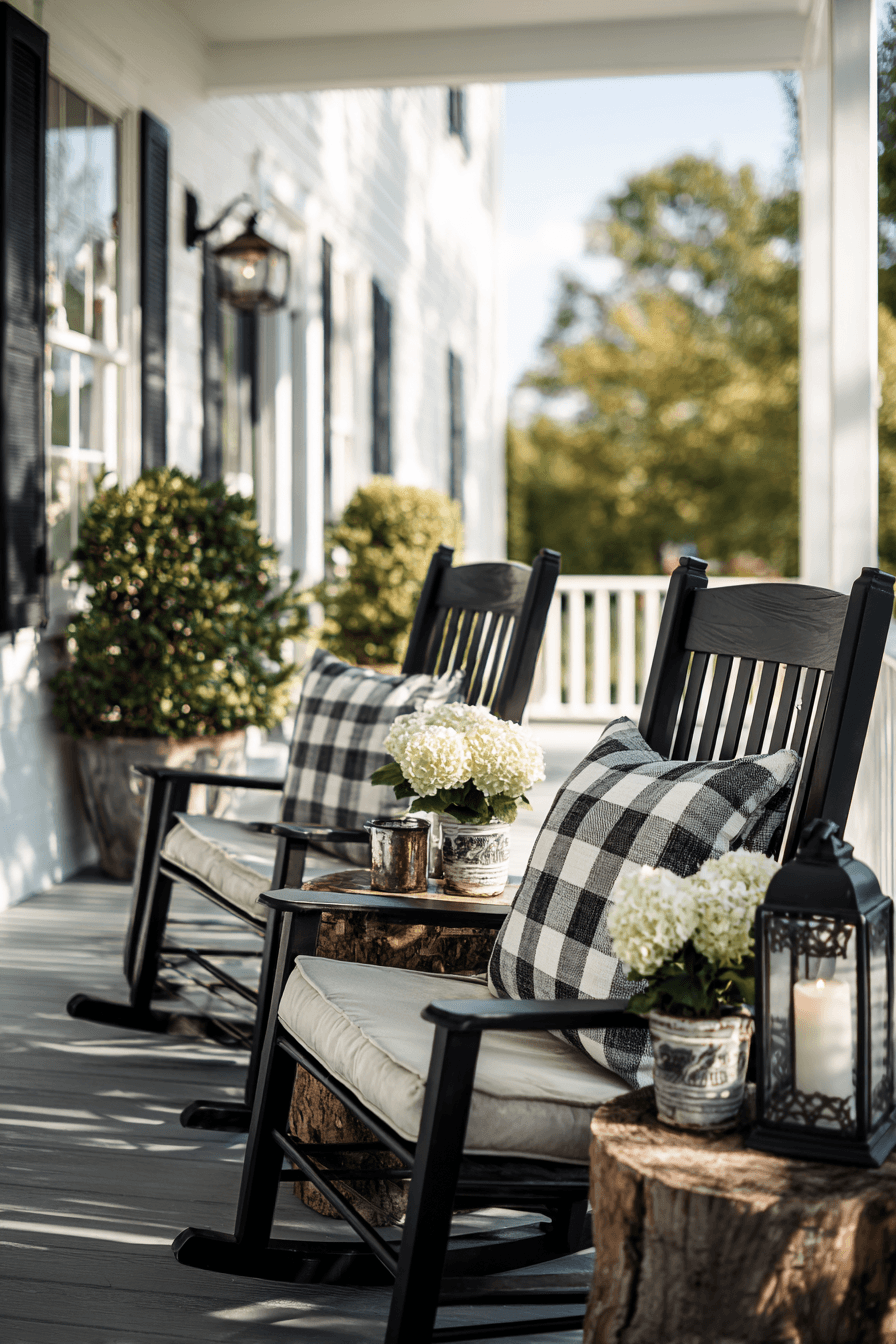27 Farmhouse Porch Decor Ideas for a Cozy Front Porch Refresh