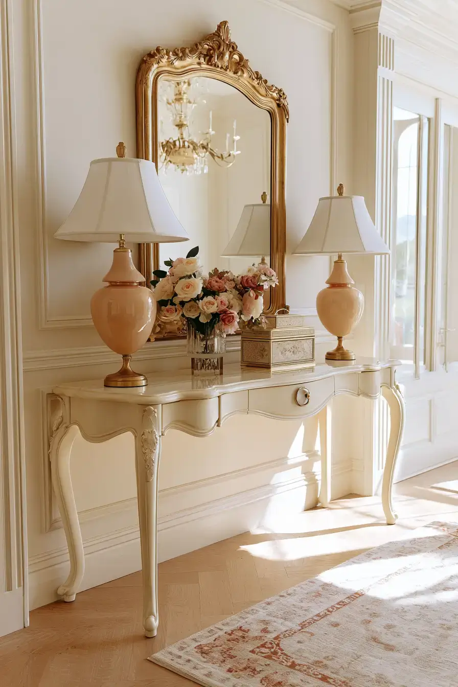 27 Luxury Console Table Ideas For A Stunning Entryway